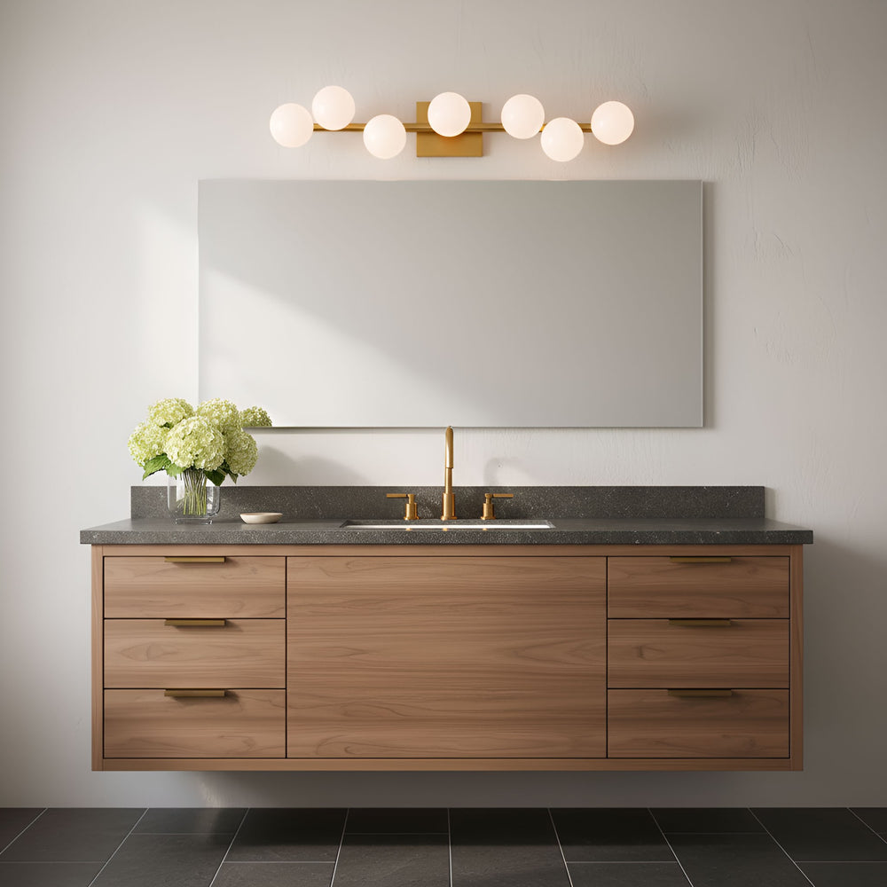 Visual Comfort Studio Canada - SLW1067BBS - Seven Light Vanity - Altair - Burnished Brass