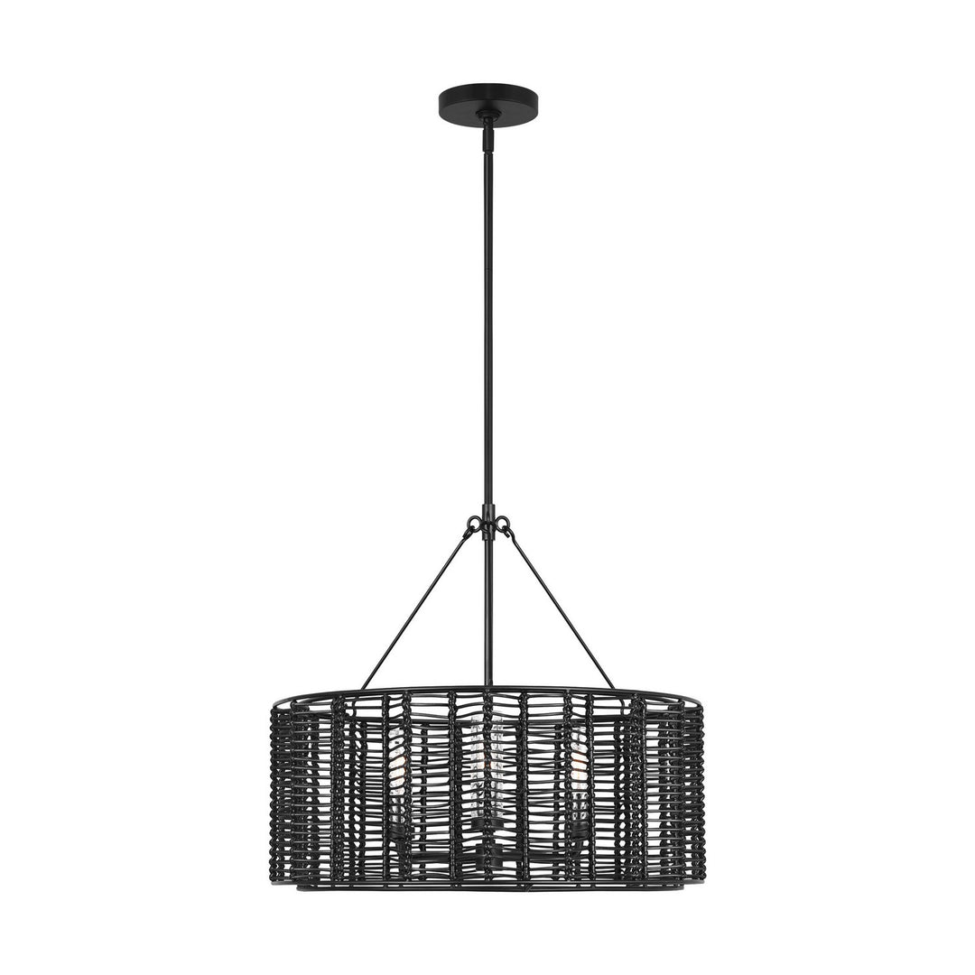 Winslow Three Light Chandelier in Midnight Black - available from The Lighting Shoppe, trusted by Canadian homeowners