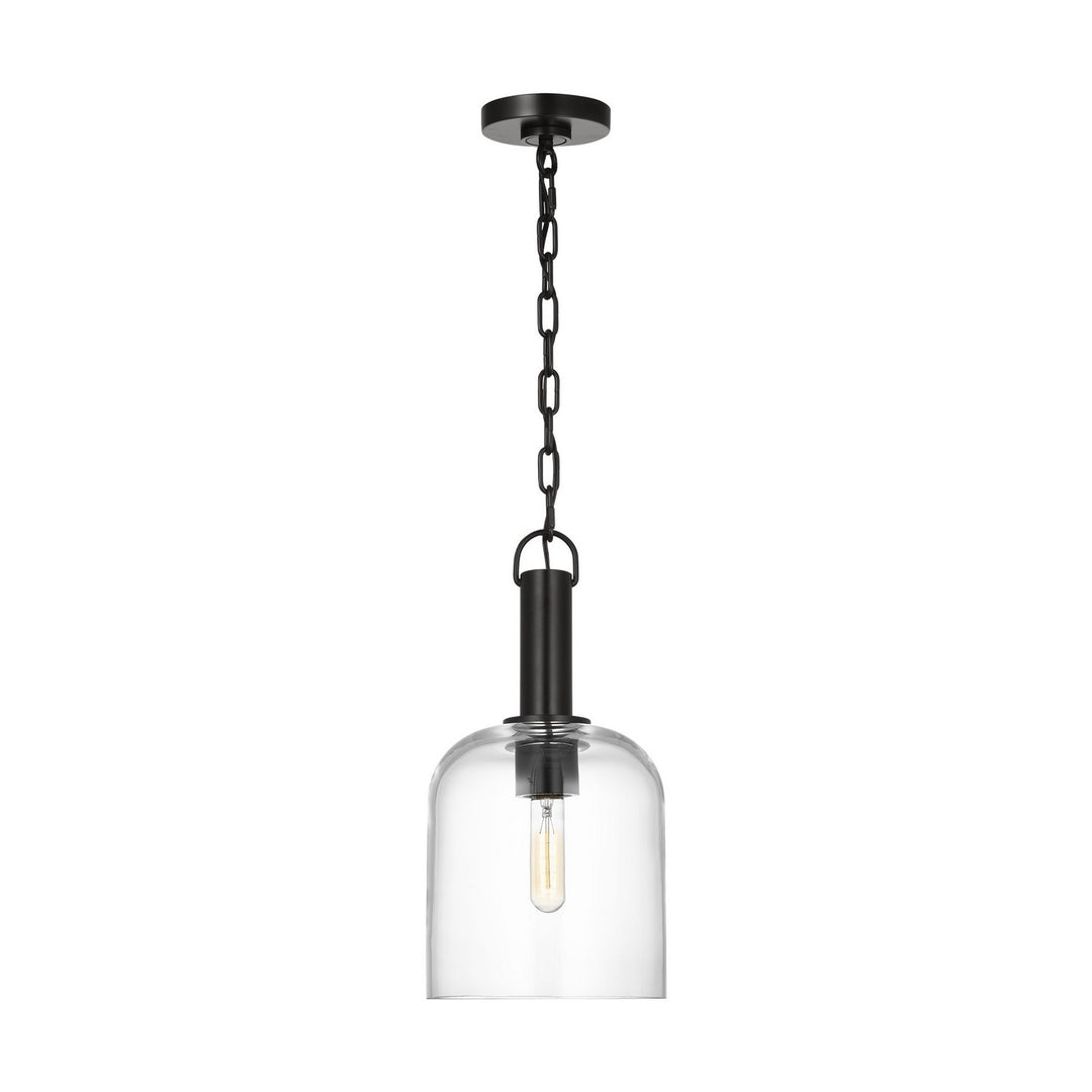 Hartley One Light Pendant in Aged Iron - available from The Lighting Shoppe, trusted by Canadian homeowners