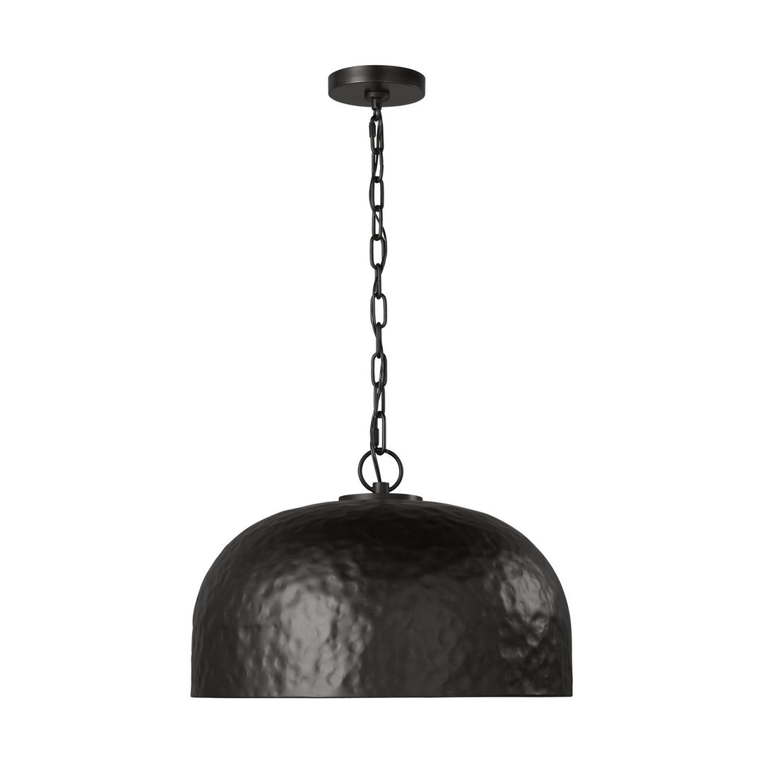 Buckner One Light Pendant in Aged Iron - available from The Lighting Shoppe, trusted by Canadian homeowners