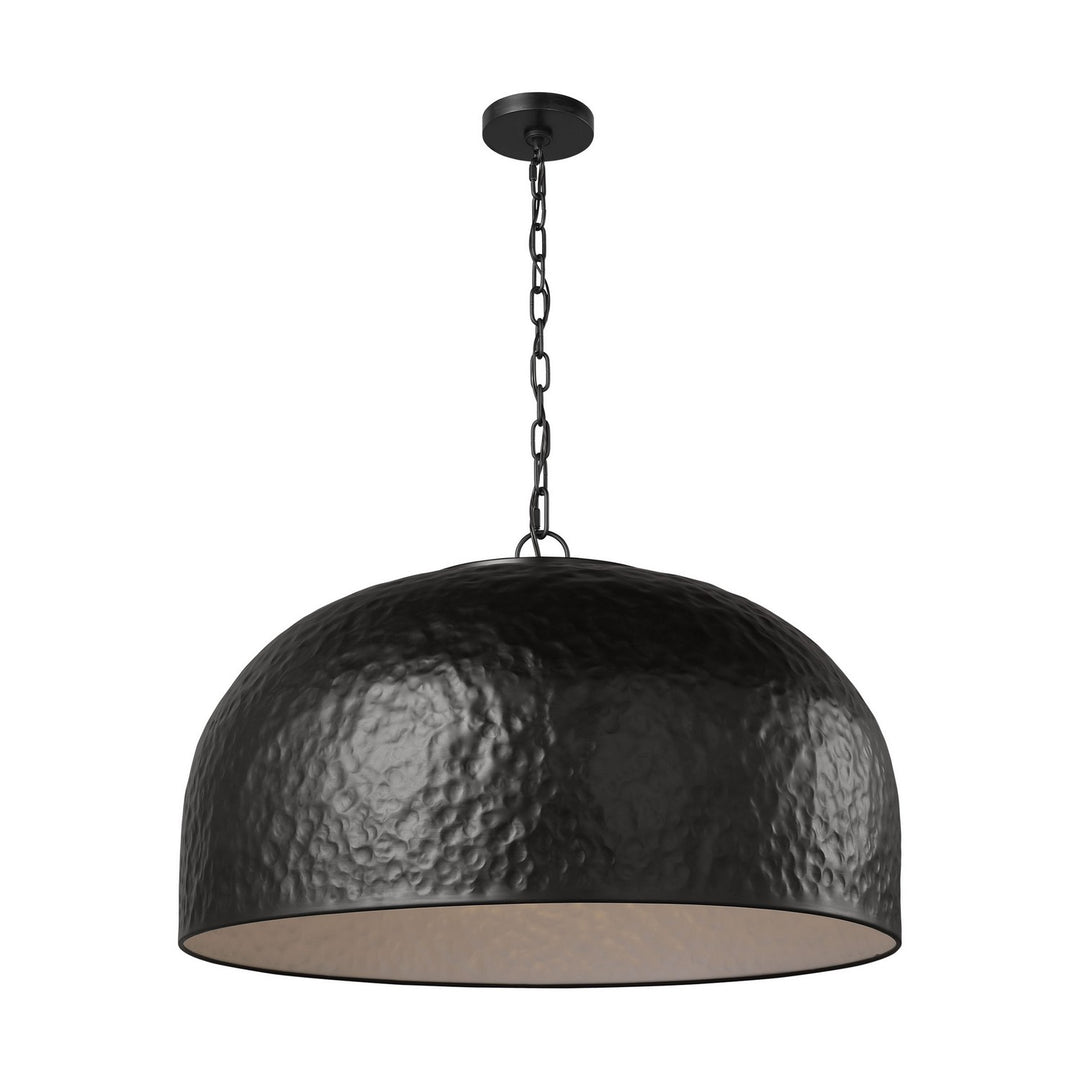 Buckner One Light Pendant in Aged Iron - available from The Lighting Shoppe, trusted by Canadian homeowners