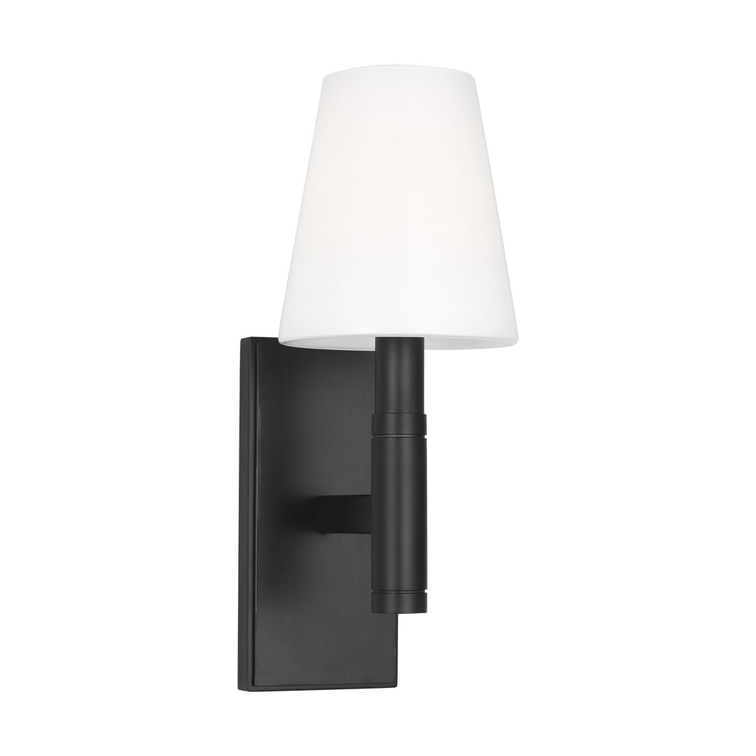 Beckham Classic One Light Wall Sconce in Aged Iron - available from The Lighting Shoppe, trusted by Canadian homeowners
