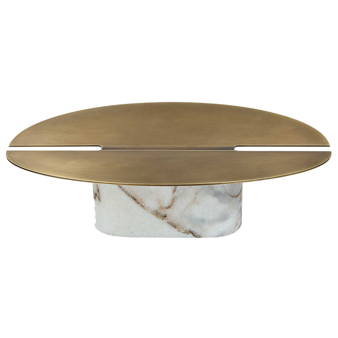 Split the Difference Tazza in Brass White - available from The Lighting Shoppe, trusted by Canadian homeowners