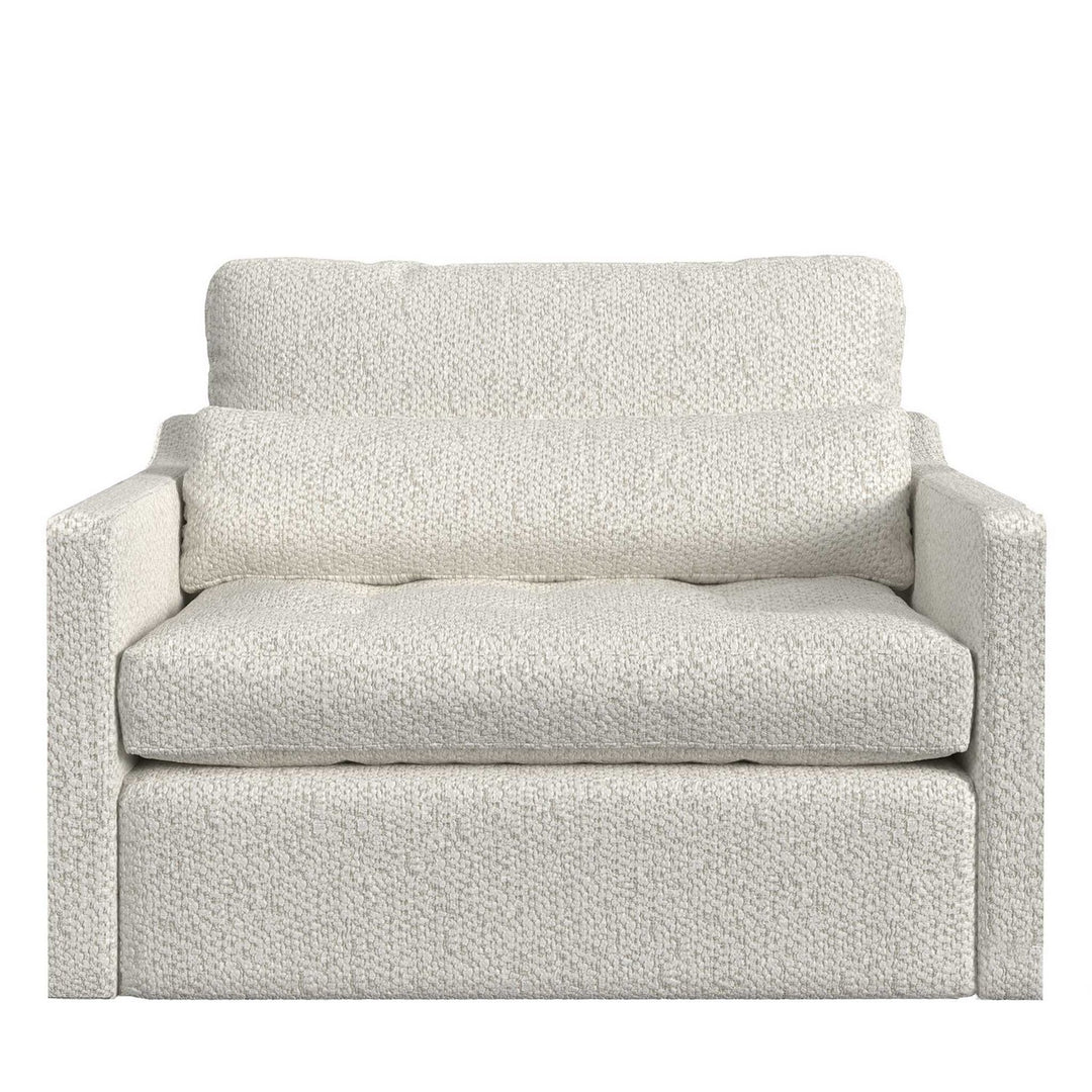 Chair-and-a-Half in White - available from The Lighting Shoppe, trusted by Canadian homeowners