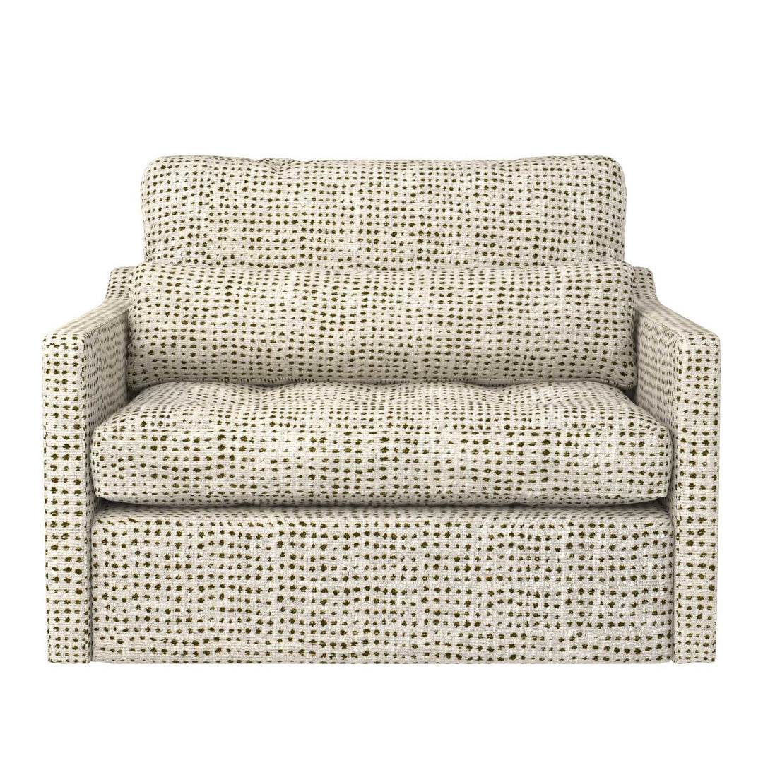 Chair-and-a-Half in Green - available from The Lighting Shoppe, trusted by Canadian homeowners