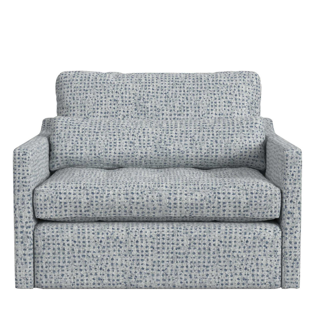 Chair-and-a-Half in Blue - available from The Lighting Shoppe, trusted by Canadian homeowners