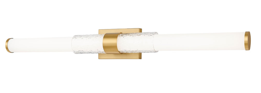 Egon LED Vanity in Modern Gold - available from The Lighting Shoppe, trusted by Canadian homeowners