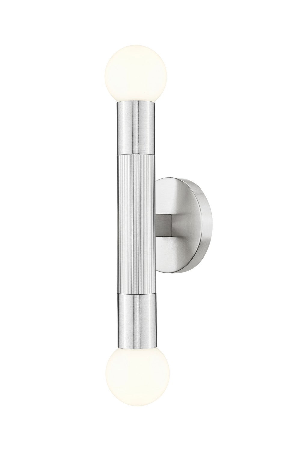 Stari Two Light Wall Sconce in Brushed Nickel - available from The Lighting Shoppe, trusted by Canadian homeowners