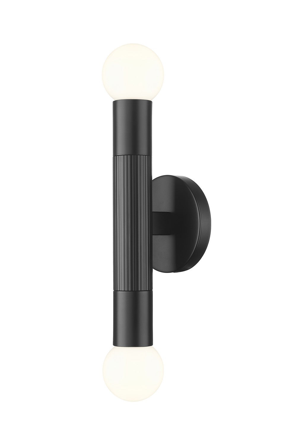 Stari Two Light Wall Sconce in Matte Black - available from The Lighting Shoppe, trusted by Canadian homeowners