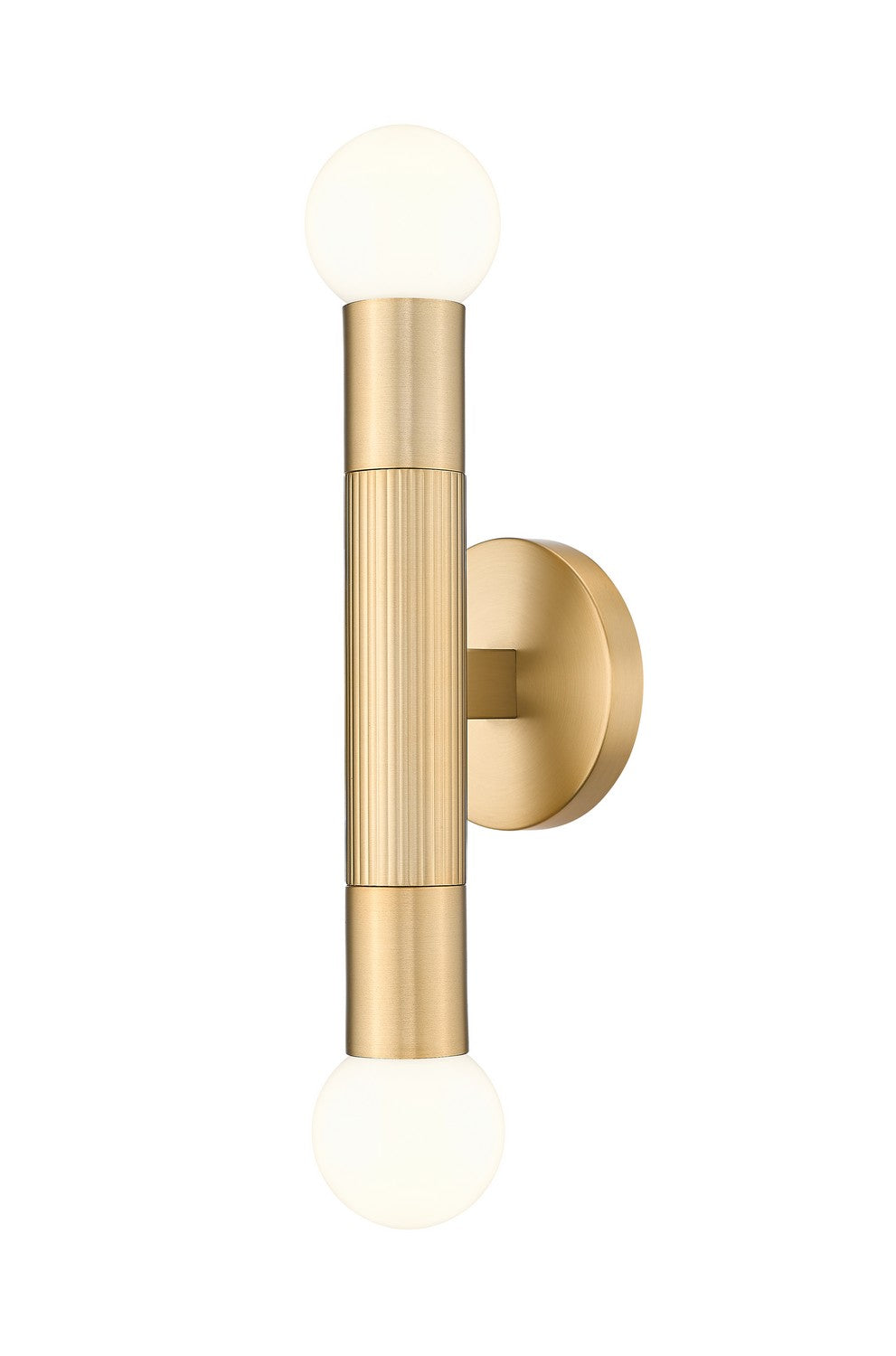 Stari Two Light Wall Sconce in Modern Gold - available from The Lighting Shoppe, trusted by Canadian homeowners