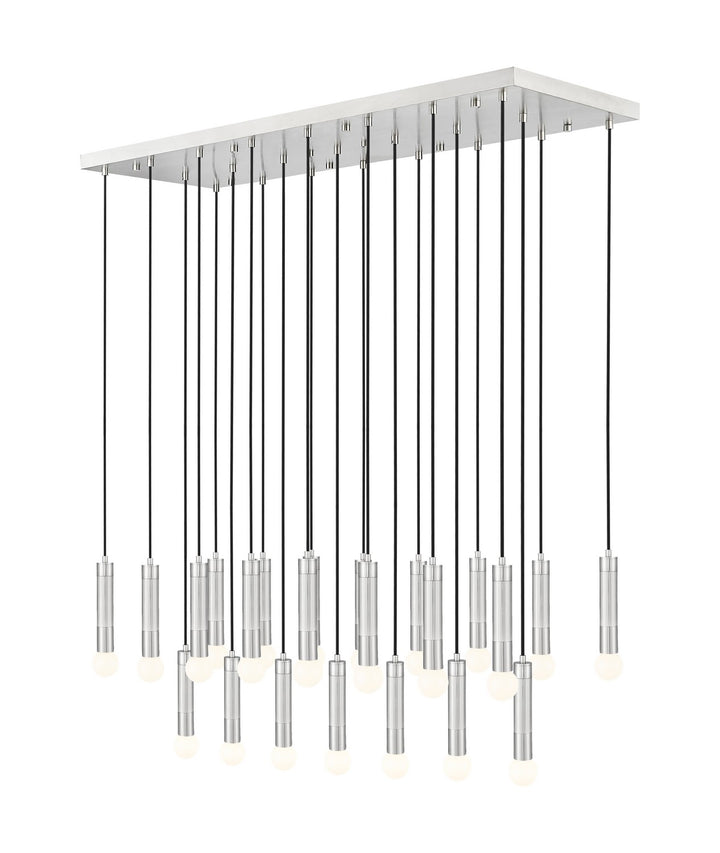 Z-Lite Canada - 1956P-23L-BN - 23 Light Linear Chandelier - Stari - Brushed Nickel