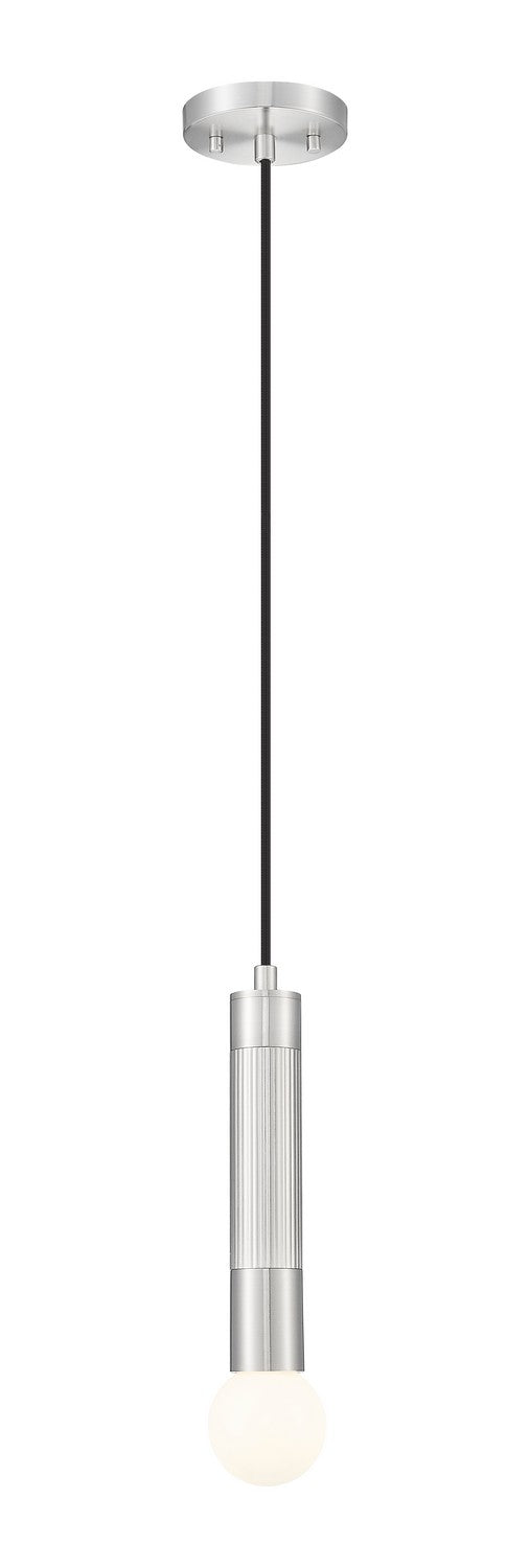 Stari One Light Pendant in Brushed Nickel - available from The Lighting Shoppe, trusted by Canadian homeowners