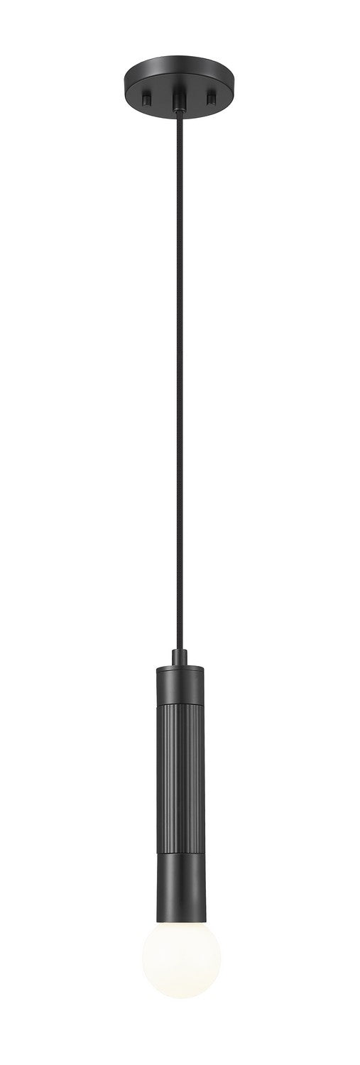 Stari One Light Pendant in Matte Black - available from The Lighting Shoppe, trusted by Canadian homeowners