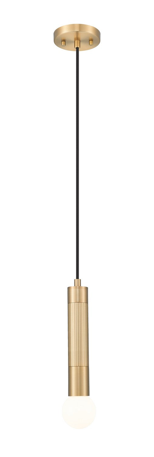 Stari One Light Pendant in Modern Gold - available from The Lighting Shoppe, trusted by Canadian homeowners