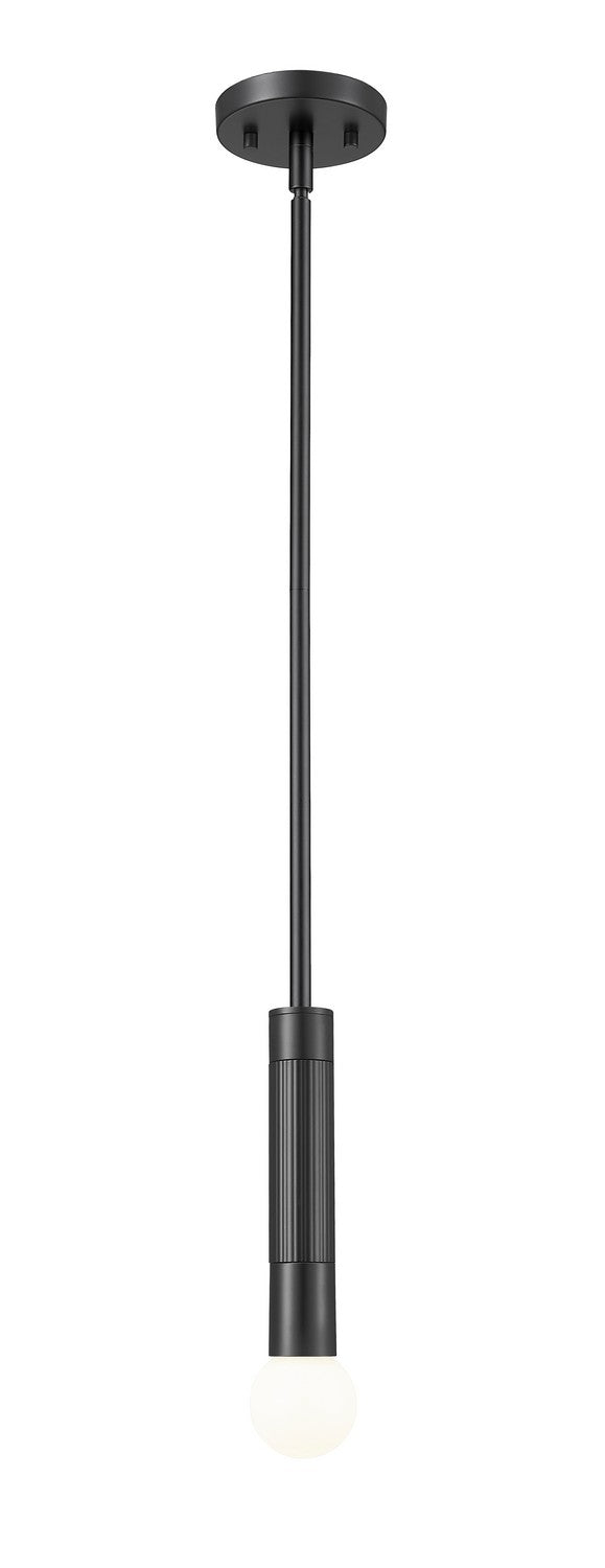 Stari One Light Pendant in Matte Black - available from The Lighting Shoppe, trusted by Canadian homeowners