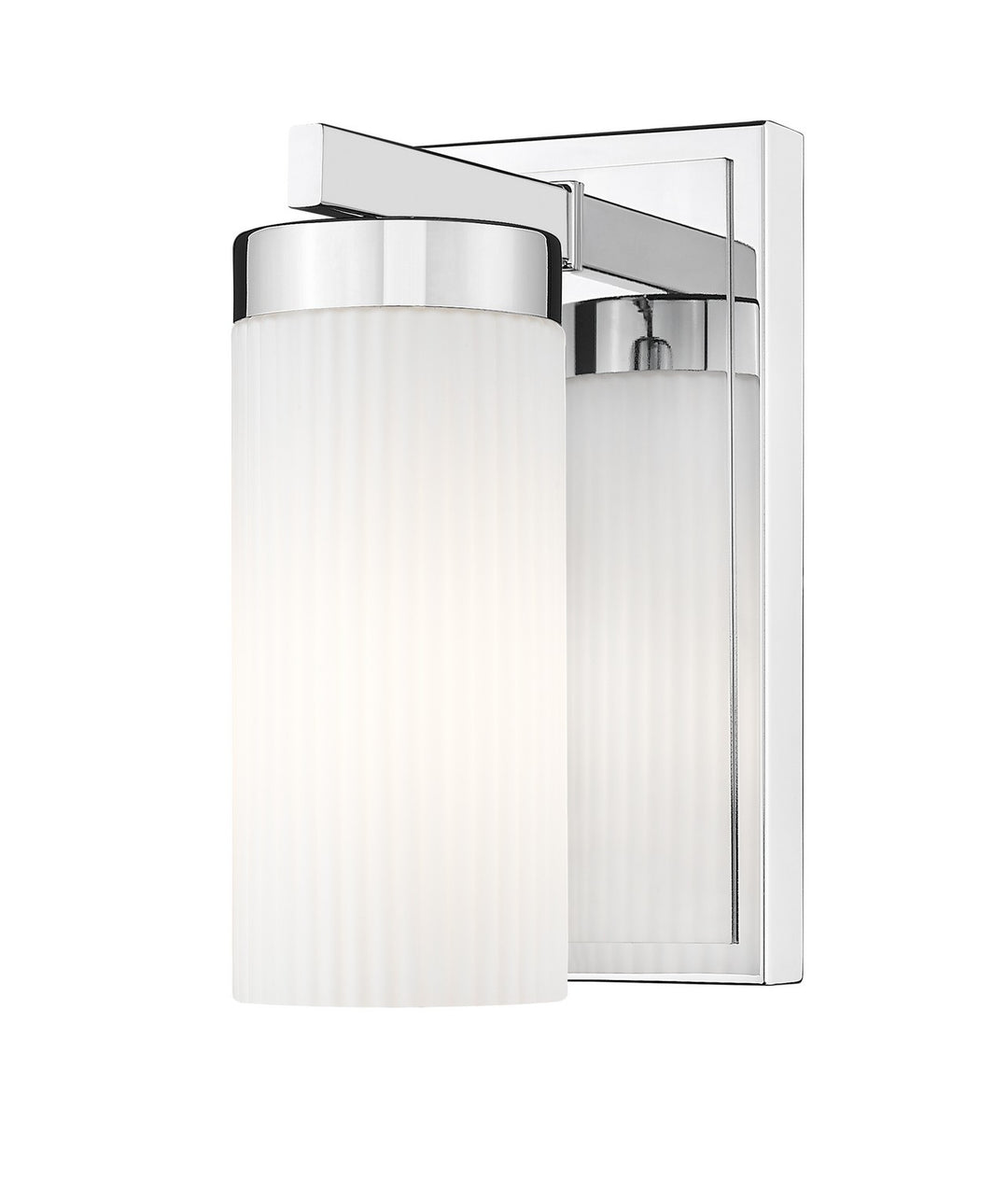 Danica One Light Wall Sconce in Chrome - available from The Lighting Shoppe, trusted by Canadian homeowners