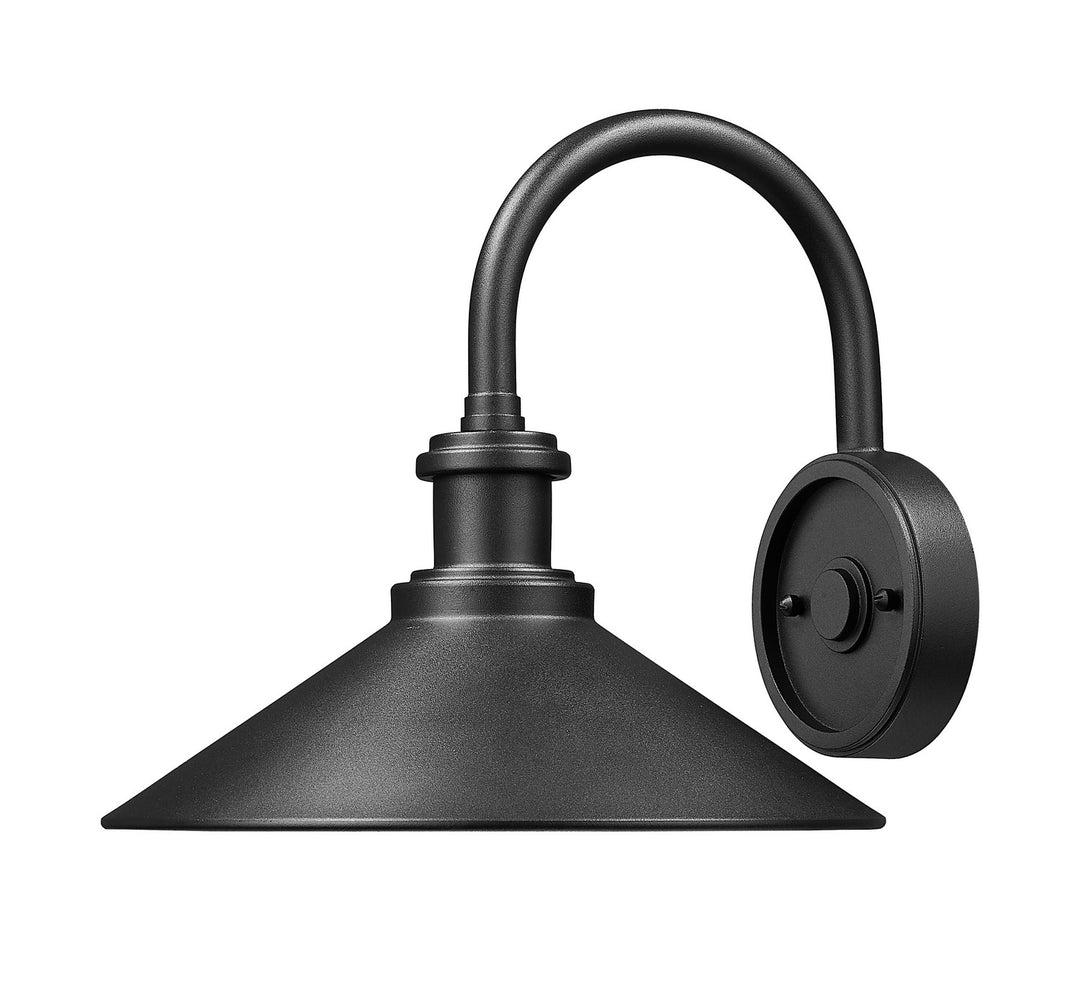 RLM One Light Outdoor Wall Mount in Sand Black - available from The Lighting Shoppe, trusted by Canadian homeowners