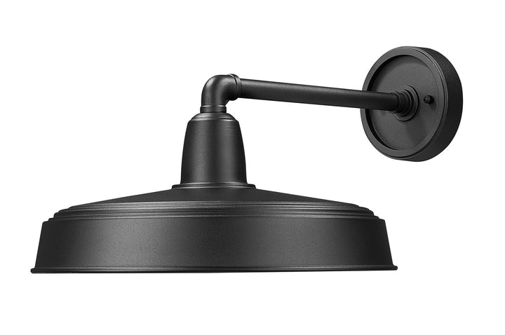 RLM One Light Outdoor Wall Mount in Sand Black - available from The Lighting Shoppe, trusted by Canadian homeowners