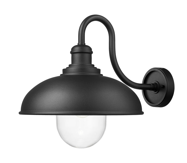 RLM One Light Outdoor Wall Mount in Sand Black - available from The Lighting Shoppe, trusted by Canadian homeowners