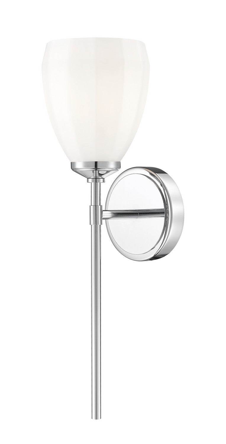 Oren One Light Wall Sconce in Chrome - available from The Lighting Shoppe, trusted by Canadian homeowners