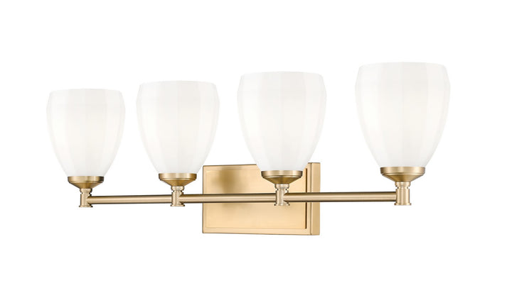 Z-Lite Canada - 7004-4V-MGLD - Four Light Vanity - Oren - Modern Gold