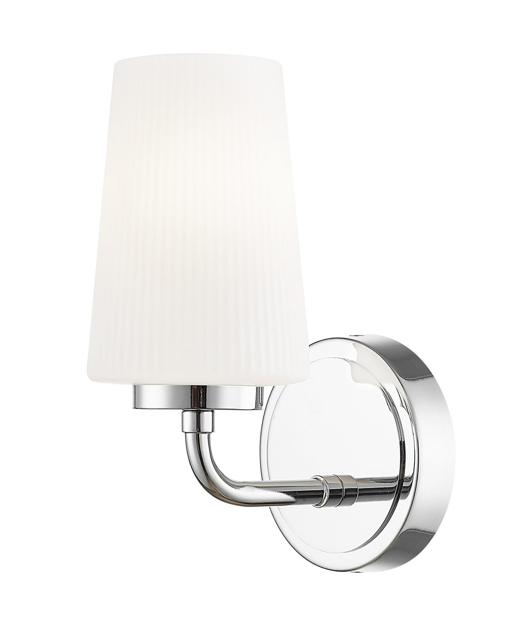 Montford One Light Wall Sconce in Chrome - available from The Lighting Shoppe, trusted by Canadian homeowners