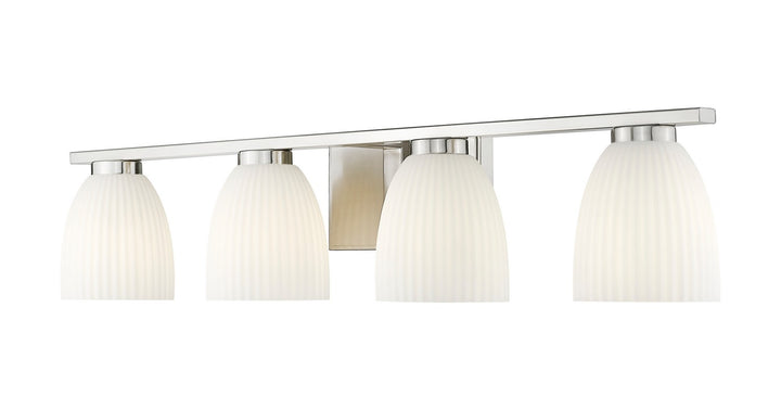 Z-Lite Canada - 7518-4V-BN - Four Light Vanity - Naya - Brushed Nickel