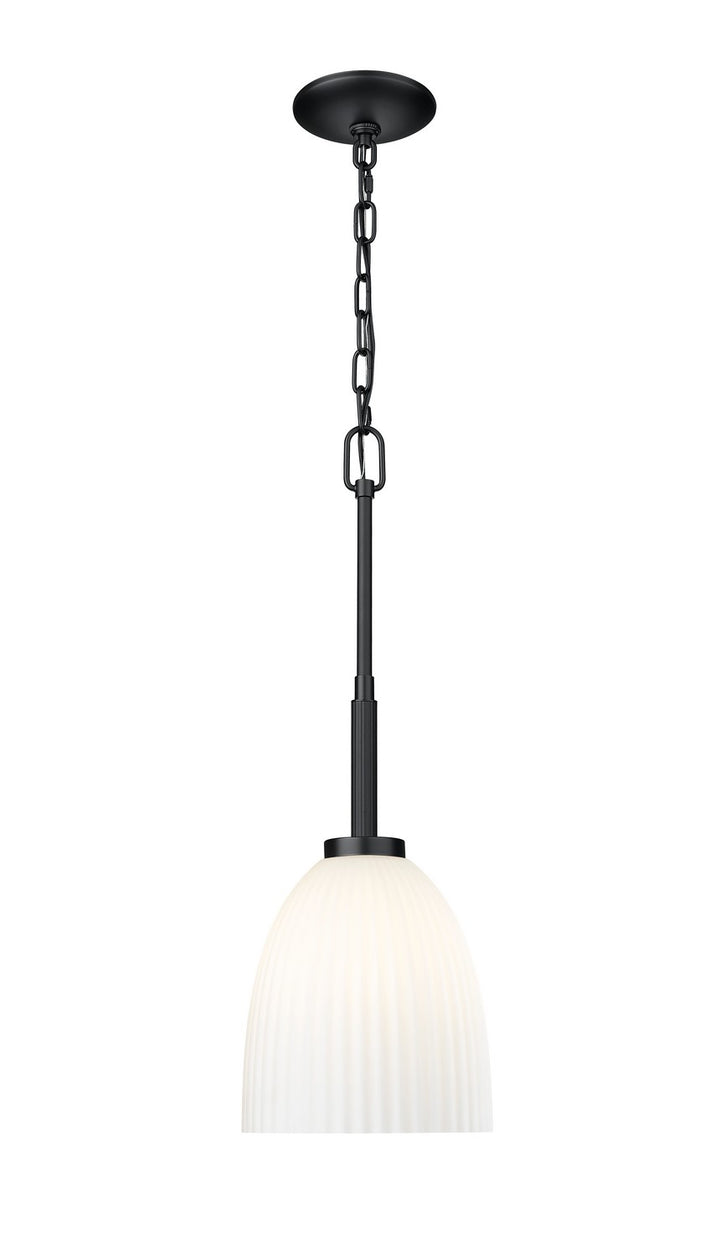 Naya One Light Pendant in Matte Black - available from The Lighting Shoppe, trusted by Canadian homeowners