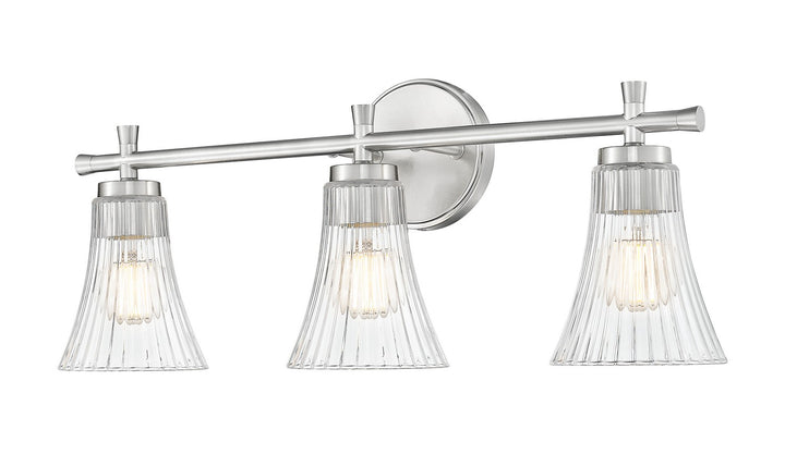 Z-Lite Canada - 7519-3V-BN - Three Light Vanity - Belle - Brushed Nickel