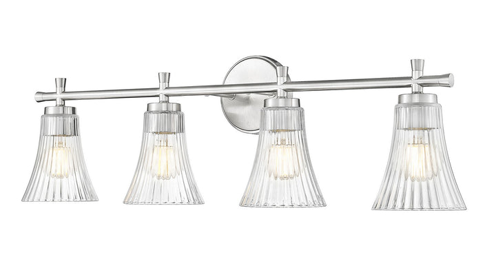 Z-Lite Canada - 7519-4V-BN - Four Light Vanity - Belle - Brushed Nickel