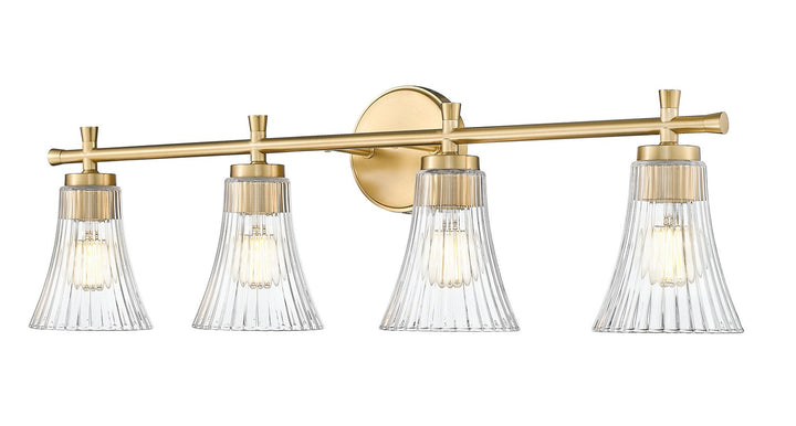 Z-Lite Canada - 7519-4V-MGLD - Four Light Vanity - Belle - Modern Gold