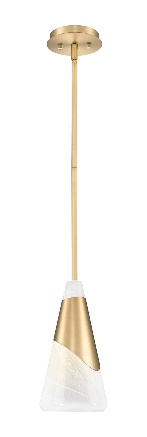 Z-Lite Canada - 828P7-ROD-MGLD - One Light Pendant - Aimie - Modern Gold