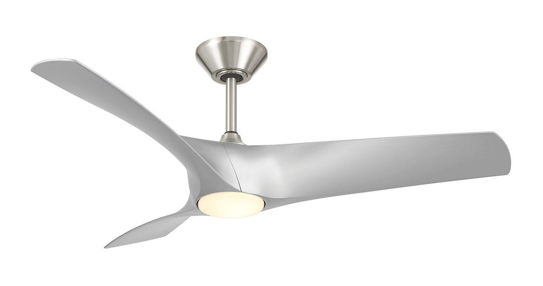 Modern Forms Fans Canada - FR-W2006-52L-BN/SL - 52"Ceiling Fan - Zephyr - Brushed Nickel/Silver