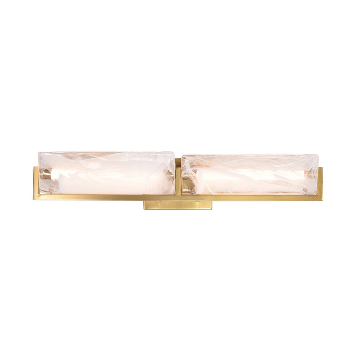 Varaluz - 531B02SB - LED Bath Fixture - Mingle - Satin Brass