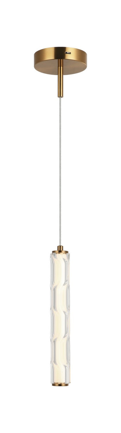 Matteo Canada - C31801AG - LED Pendant - Ripley - Aged Gold Brass