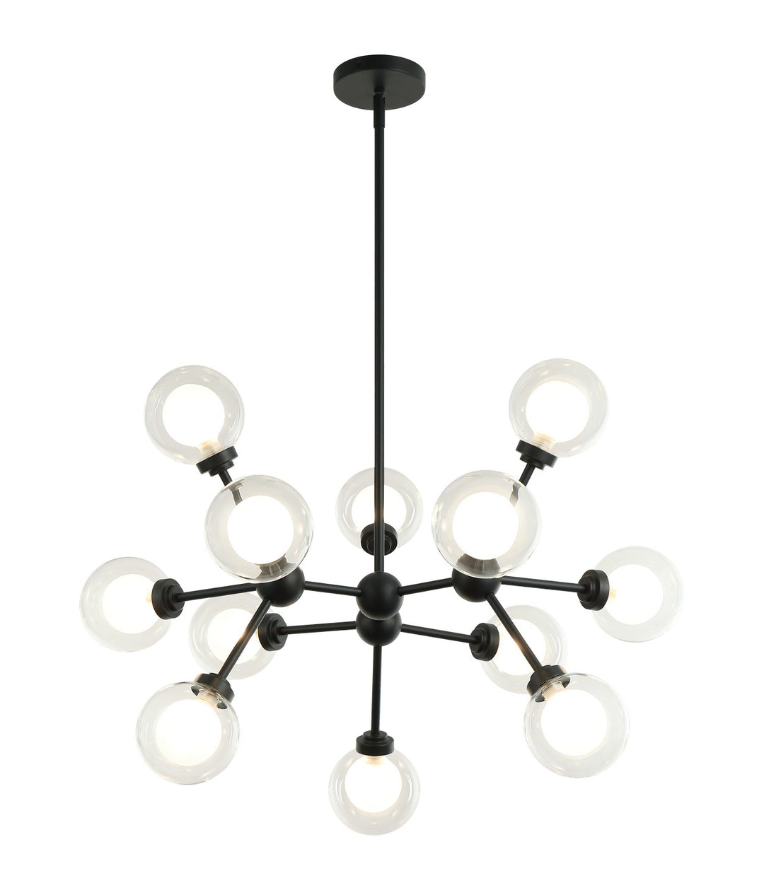 Matteo Canada - C33012MB - LED Pendant - Solaris - Matte Black