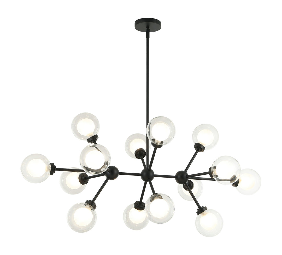 Matteo Canada - C33014MB - LED Pendant - Solaris - Matte Black