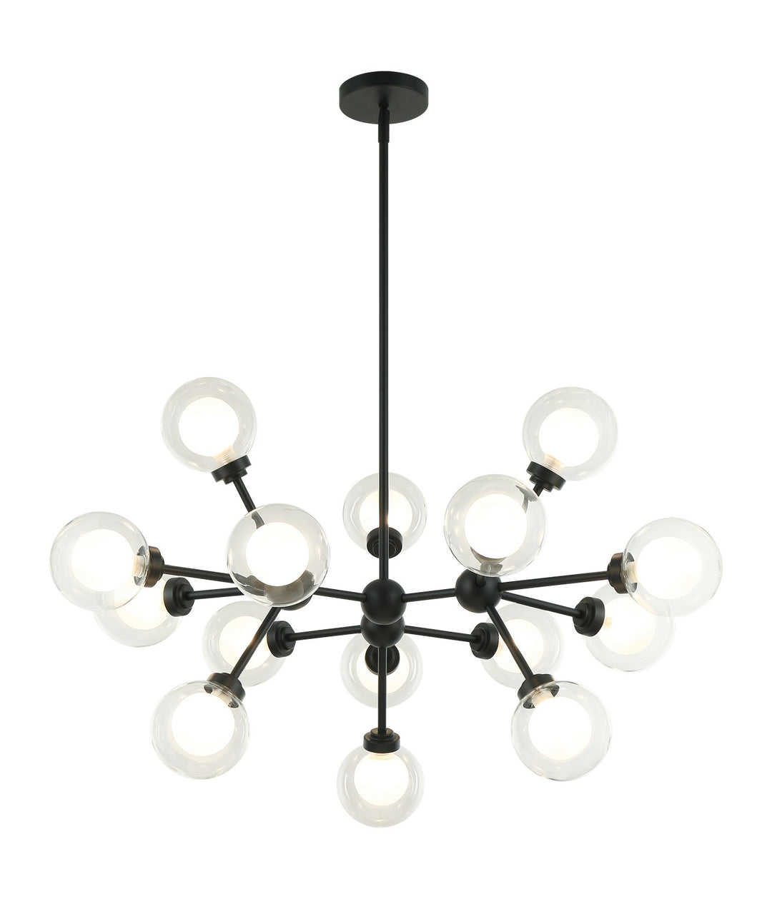 Matteo Canada - C33015MB - LED Pendant - Solaris - Matte Black