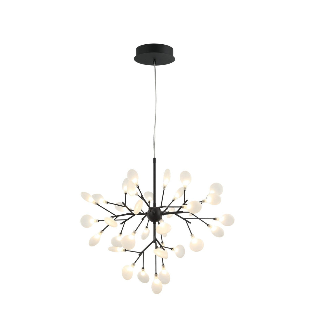 Matteo Canada - C69830MB - 35 Light Chandelier - Hydragea Bloom - Matte Black