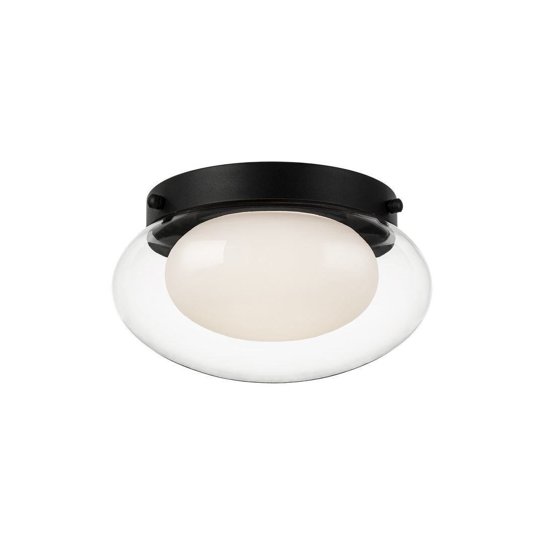 Matteo Canada - M15701MB - One Light Flush Mount - Caspian - Matte Black