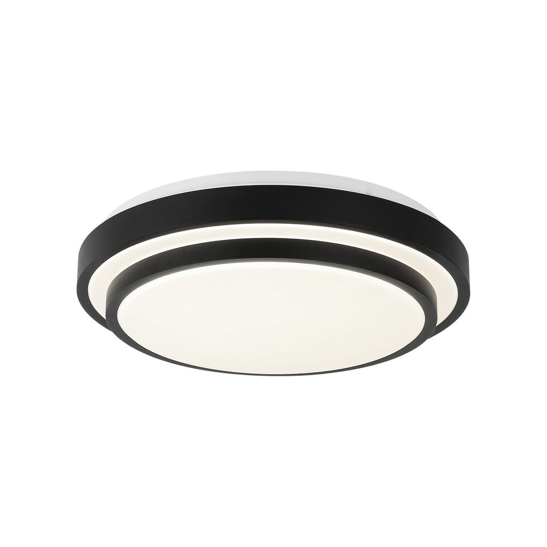 Matteo Canada - M18915MB - LED Flush Mount - Helix - Matte Black