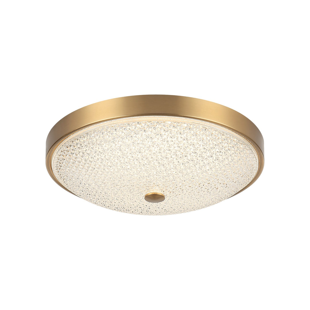 Matteo Canada - M19312AG - One Light Flush Mount - Bella - Aged Gold Brass