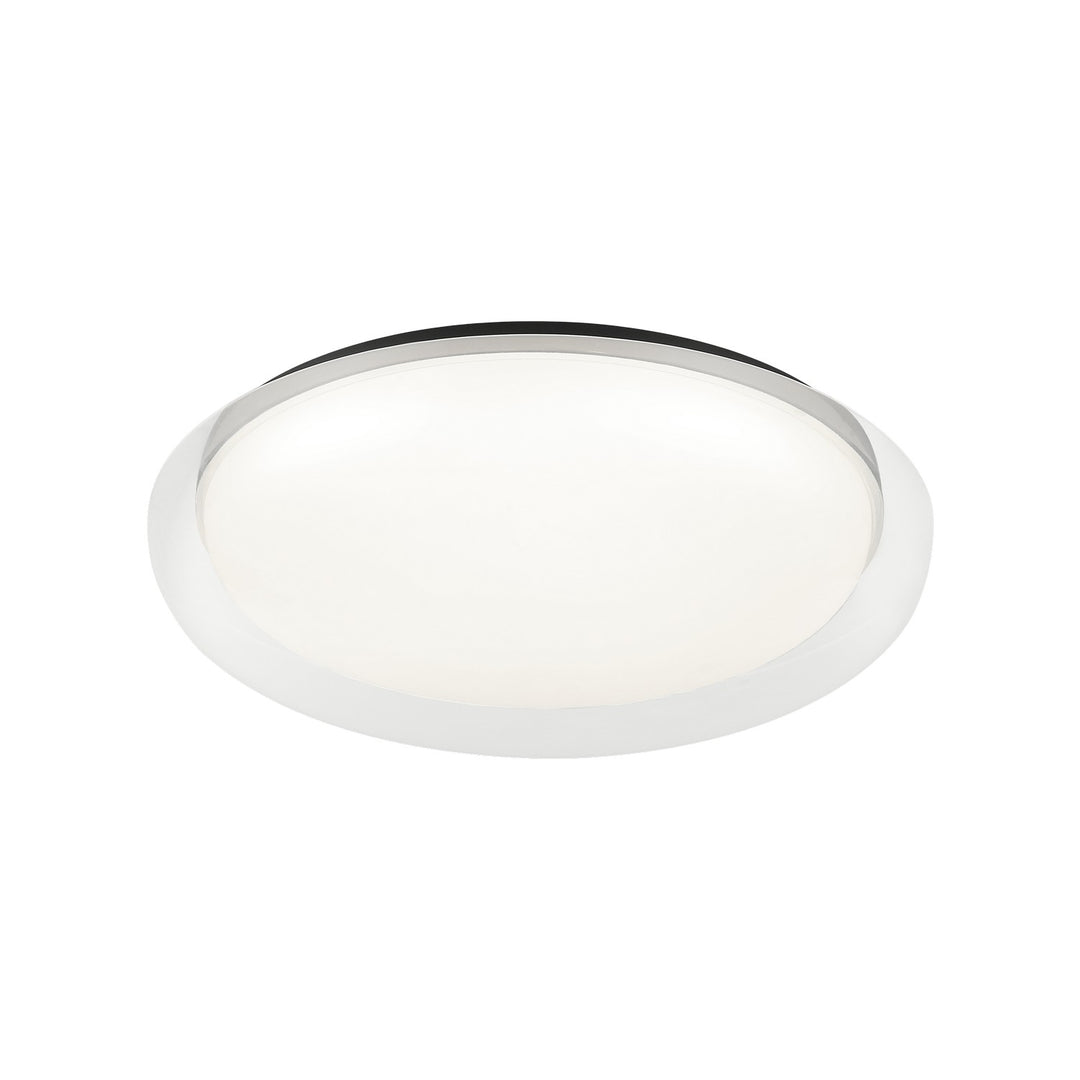 Matteo Canada - M19816MB - One Light Flush Mount - Aurora - Matte Black