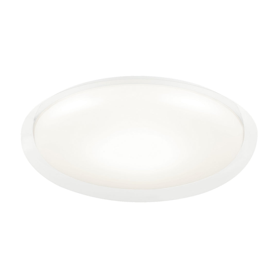 Matteo Canada - M19820WH - One Light Flush Mount - Aurora - Matte White