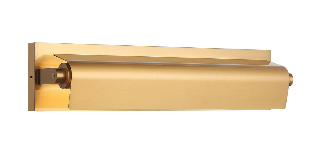 Matteo Canada - S16319AG - One Light Wall Sconce - Finneas - Aged Gold Brass