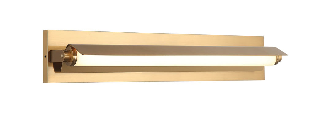 Matteo Canada - S16325AG - One Light Wall Sconce - Finneas - Aged Gold Brass