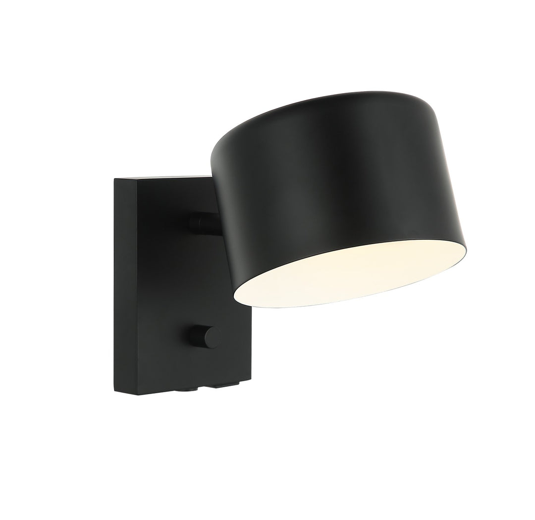 Matteo Canada - S16601BK - One Light Wall Sconce - Clinton - Black
