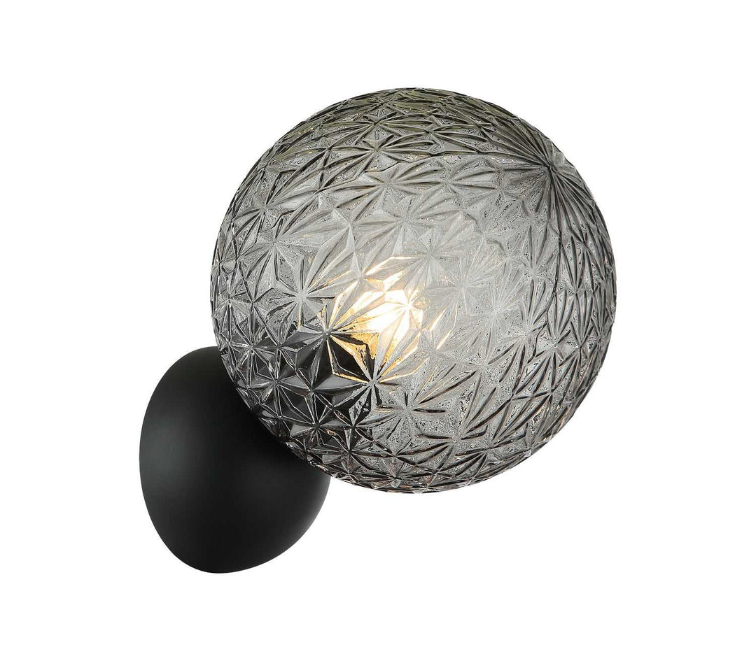 Matteo Canada - S18411MB - One Light Wall Sconce - Nola - Matte Black