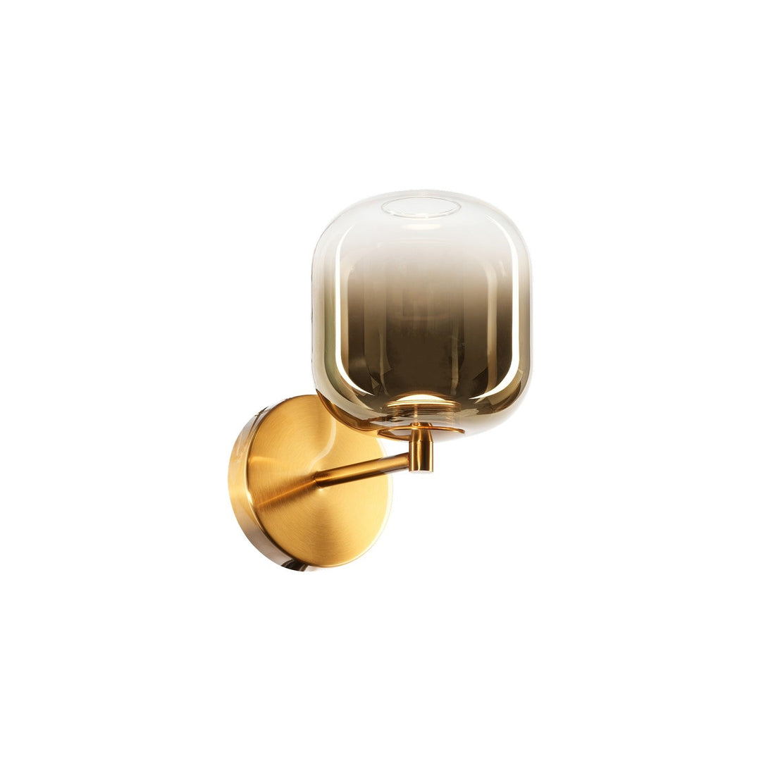 Matteo Canada - W37401AGAG - One Light Wall Sconce - Refrax - Aged Gold Brass