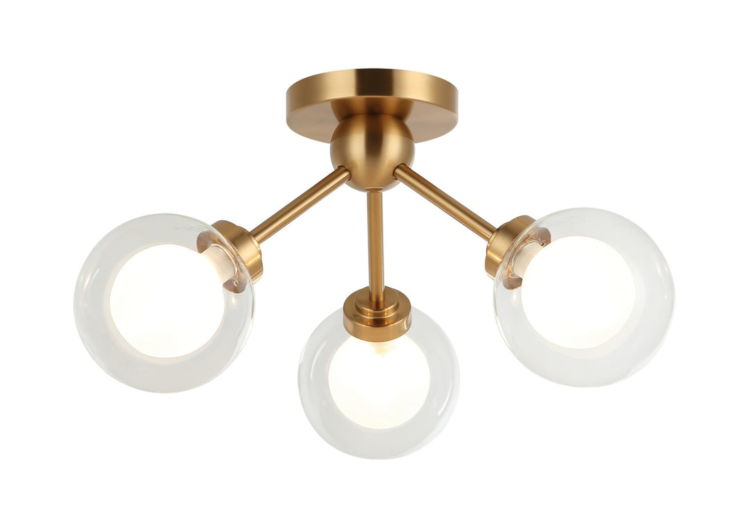 Matteo Canada - X33003AG - LED Chandelier - Solaris - Aged Gold Brass